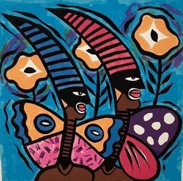 Clemens Briels (1946) - ‘Nachtvlinders, Antiquités & Art