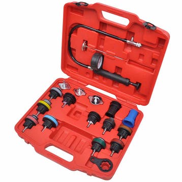 vidaXL Radiateur druktester 18-delig, Doe-het-zelf en Bouw, Verzenden, Nieuw
