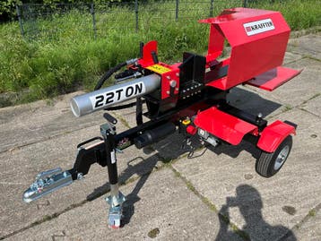 Kraffter 22ton houtklover Elektrisch 400V horizontaal, Zakelijke goederen