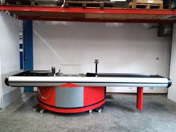 Van Keulen Check out – B400 x D119 x H90 cm – Links, Nieuw in verpakking