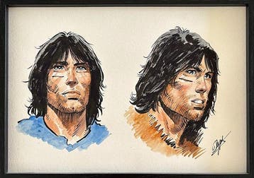 Roman Surzhenko - Dessin original couleur - Thorgal