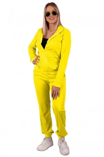 Trainingspak Dames Neon Geel, Verzenden, Nieuw