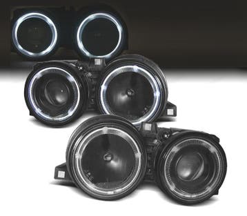 PHARES BMW E30 82-94 ANGEL EYES FUMÉ, Verzenden