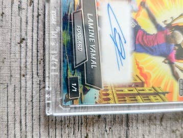 Wild Card Lamine Yamal 1/1 Gesigneerde kaart, Enige, Nieuw