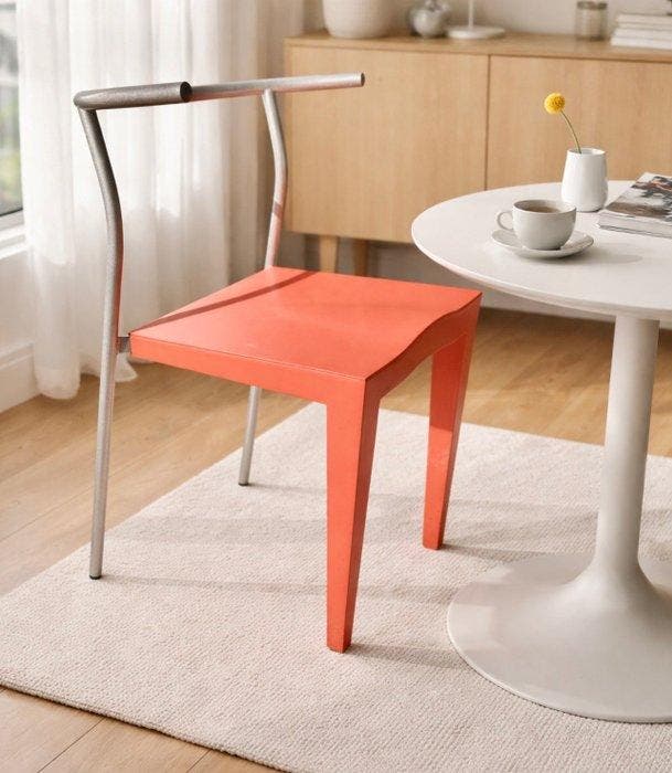 Kartell - Philippe Starck - Stoel - Dr. Glob - IJzer,, Antiquités & Art, Antiquités | Meubles | Chaises & Canapés