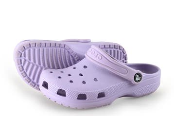 Crocs Slippers in maat 33½ Paars, Kleding | Dames, Slippers, Overige kleuren, Verzenden, Zo goed als nieuw