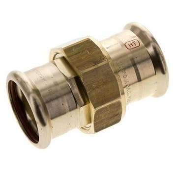 Raccord union à sertir - 42mm femelle - Joint plat en, Verzenden