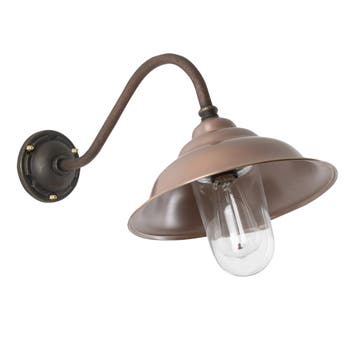 Stal- &amp; Boerderijlampen Savoye II Stallamp Schuin Brons, Verzenden, Wandlamp