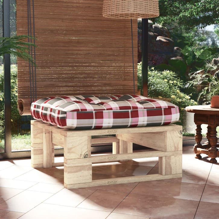vidaXL Tuinhocker pallet geïmpregneerd grenenhout, Tuin en Terras, Tuinsets en Loungesets, Nieuw, Verzenden