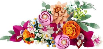 Lego Set - 10342 - Botanical Collection - Pretty Pink Flower, Nieuw