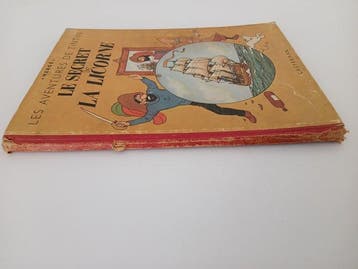 Tintin - Le Secret de la Licorne - B2 - 1 Album - Herdruk -