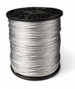 Staalkabel 1 mm 1000 meter op katrol, Verzenden, Nieuw