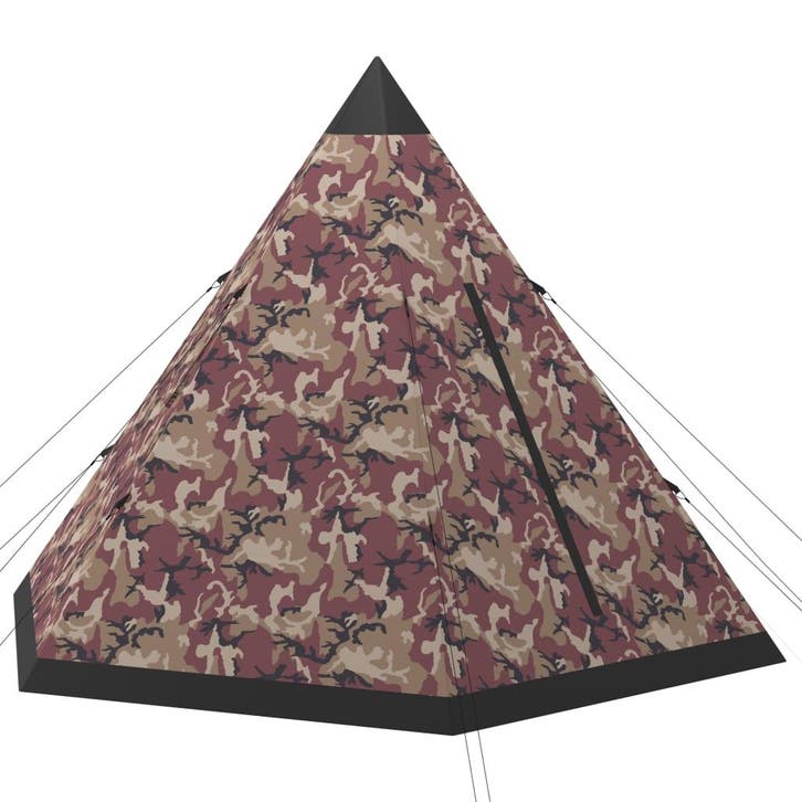 vidaXL Tent 4-persoons meerkleurig, Caravans en Kamperen, Tenten, Nieuw, Verzenden