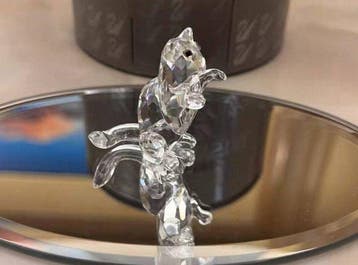 Swarovski - Figuur - Swarovski cat figurine - Kristal
