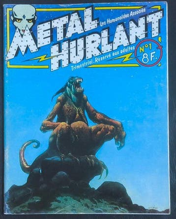 Metal Hurlant N°1 + N°2 + N°4 au N°7 - 6 Magazines - EO -, Nieuw