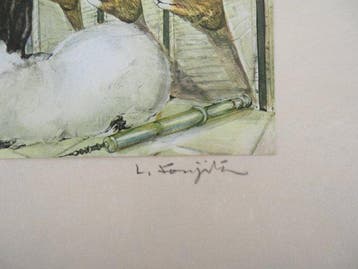 Léonard Tsuguharu Foujita (1886-1978) - Jeune vétérinaire