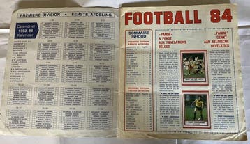 Panini Football 84 Belgium - 1 Compleet album - Good (GD), Verzamelen, Nieuw
