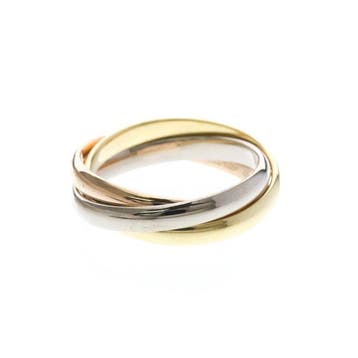 Cartier - Ring - 18 karaat rosegoud, Geel goud, Witgoud