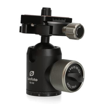 Leofoto Pro Ball Head XB-32+BPL-50N - 1 jaar garantie, Ophalen of Verzenden