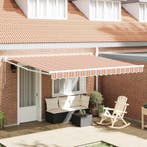 vidaXL Inklapbare Luifel Multikleur 400 × 300 cm, Tuin en Terras, Zonneschermen, Verzenden, Nieuw