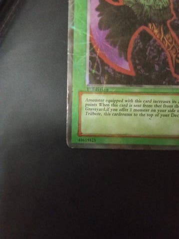 Konami - 1 Card - Yu-Gi-Oh! - Axe of Desr AOR SYE-O35 Error, Nieuw
