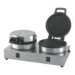 Wafel bakapparaat | 1,6kW | met 2 thermostaten en 2, Verzenden, Nieuw in verpakking