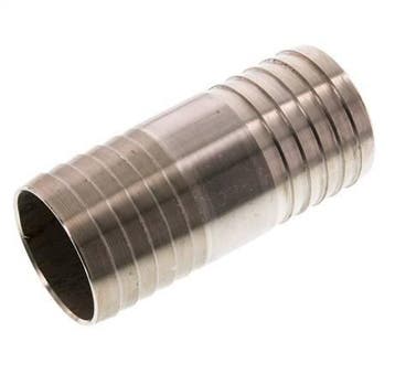 50 mm (2) Acier inoxydable 1.4301 Raccord de tuyau, Bricolage & Construction, Verzenden