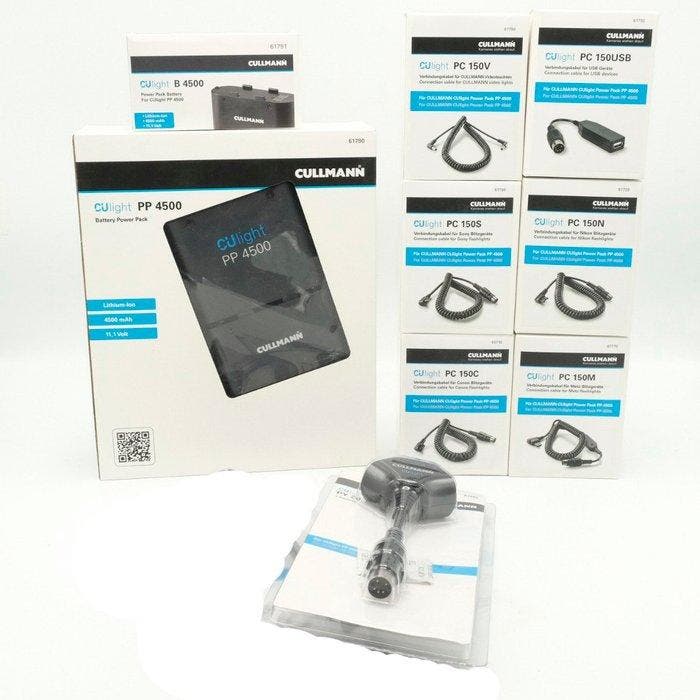 Cullmann CUlight Power Pack PP4500 Complete Kit (8114), TV, Hi-fi & Vidéo, Appareils photo numériques