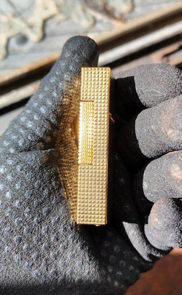 Dunhill - Rollagas - Aansteker - Verguld