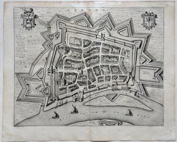Nederland - Venlo; J.W. Blaeu - Venloa - 1621-1650