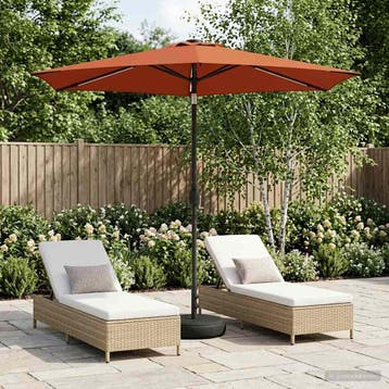 vidaXL Tuinhaard met LED-verlichting en basis 270 x 270 cm, Tuin en Terras, Verzenden, Nieuw
