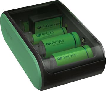 GP B631 Universele USB Batterijlader (Powerbanks & Opladers), Télécoms, Téléphonie mobile | Chargeurs pour téléphone, Verzenden