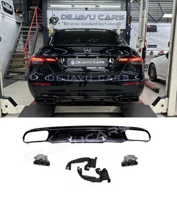 E63 AMG Look Diffuser Night Package voor Mercedes E W213, Ophalen of Verzenden