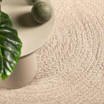vidaXL Vloerkleed ZIZUR beige binnen en buiten 80x150 cm, Verzenden