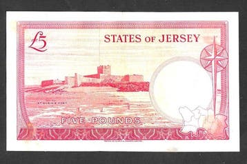 Jersey. - 5 Pounds ND(1963) - Pick 9a (Zonder minimumprijs)