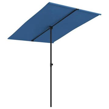 Parasol 2x1,5m bleu - Retour client -44% - Etat neuf, Verzenden