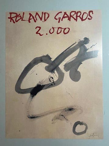 Antoni Tapies (1923-2012) - Roland Garros