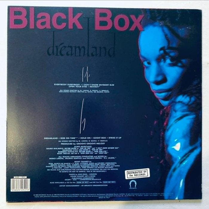 Black Box - Dreamland - Poster included - LP album (op, CD & DVD, Vinyles Singles