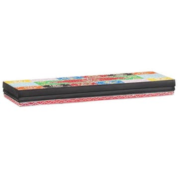 vidaXL Wandplanken Multikleur 60 x 20 x 6 cm Massief Mango, Verzenden, Nieuw