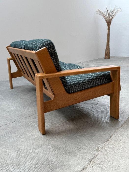 Asko - Esko Pajamies - Canapé - Bonanza - Bois (chêne),, Antiek en Kunst, Antiek | Meubels | Stoelen en Sofa's