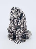 MAGRINO - Figure - Cocker Spaniel - plaqué argent