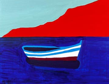 Alonso Cuesta - Rumbo a la calma - XL, Antiek en Kunst, Kunst | Schilderijen | Modern