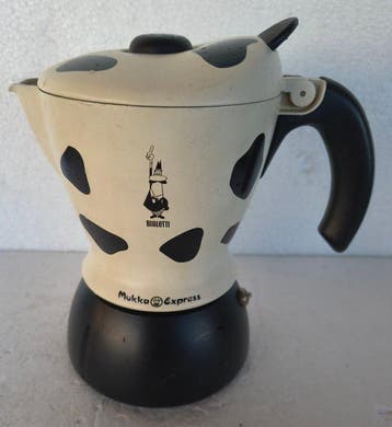 Moka Bialetti - Bialetti - Koffiepot - Mukka - Aluminium -, Antiek en Kunst