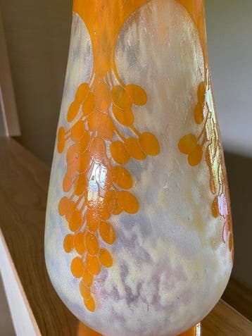 charles schneider - Vaas - Glas - Le Verre Français dattier