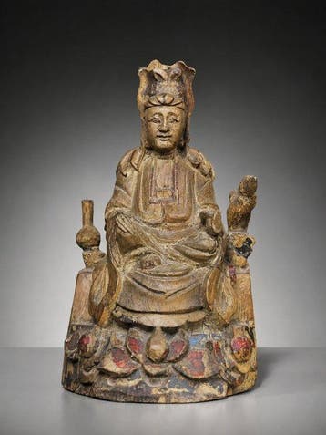 Guanyin - 18th c. - Hout - China - Qing Dynastie (1644-1911)