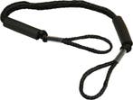 Bungee Dock Line met Dubbele Lus 180-280cm Zwart, Ophalen of Verzenden