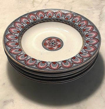 Mayer & Elliot - Schotel (6) - Ironstone - 1858/1860