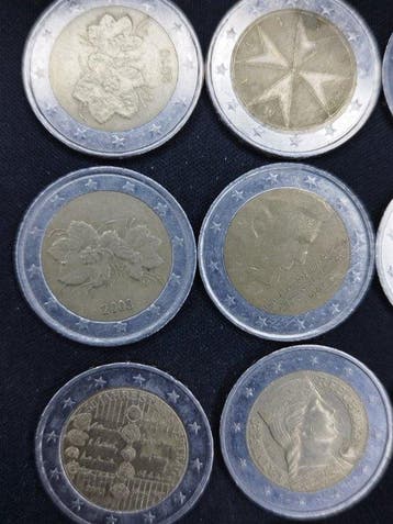 Europa. 2 Euro 2000/2025 (64 coins) (Zonder minimumprijs)
