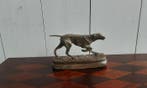 P. Chenet - Figuur - Jachthond - Brons, Antiek en Kunst