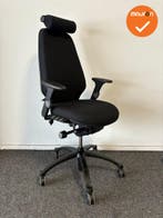 RH Logic 400 - Nieuwe zwarte stoffering  - Met hoofdsteun -, Ophalen of Verzenden, Stoel